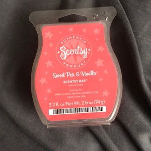 Sweet Pea and Vanilla Scentsy Bar